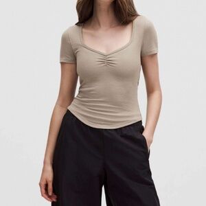 Lululemon Hold Tight Sweetheart Short Sleeve 12